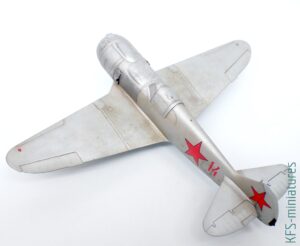 1/72 Lavochkin La-5 Late Version - Budowa cz.2