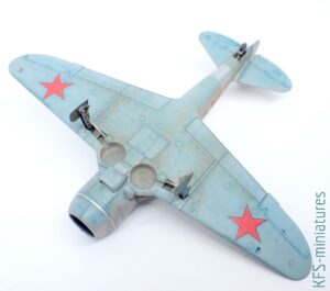 1/72 Lavochkin La-5 Late Version - Budowa cz.2