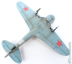 1/72 Lavochkin La-5 Late Version - Budowa cz.2