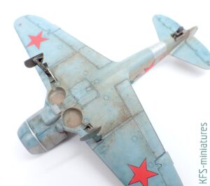 1/72 Lavochkin La-5 Late Version - Budowa cz.2