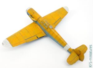 1/72 Bf 109F-4 - Eduard - Budowa cz.2