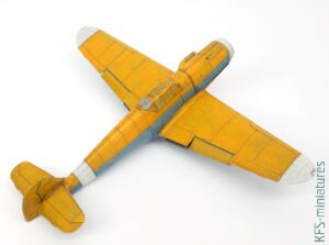 1/72 Bf 109F-4 - Eduard - Budowa cz.2