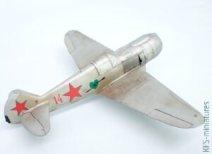 1/72 Lavochkin La-5 Late Version - Budowa cz.2