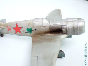 1/72 Lavochkin La-5 Late Version - Budowa cz.2