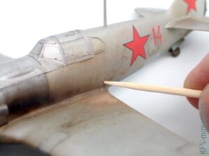 1/72 Lavochkin La-5 Late Version - Budowa cz.2