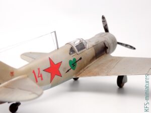 1/72 Lavochkin La-5 Late Version - Budowa cz.2