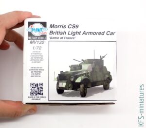 1/72 Morris CS9 British Light Armoured Car - Planet Models