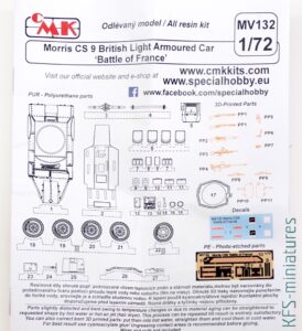 1/72 Morris CS9 British Light Armoured Car - Planet Models