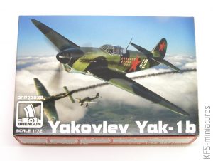 1/72 Yakovlev Yak-1b - Brengun