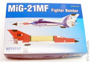 1/72 MiG-21MF Fishbed - Weekend Edition - Eduard