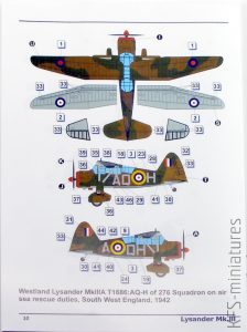 1/72 Westland Lysander Mk III - Dora Wings