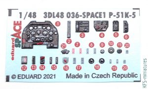 1/48 P-51K Mustang - Dodatki