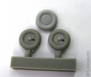 1/72 Yakovlev Yak-1 Wheels set - Armory