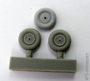 1/72 Yakovlev Yak-1 Wheels set - Armory