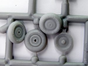 1/72 Yakovlev Yak-1 Wheels set - Armory