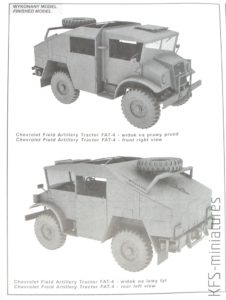 1/35 Chevrolet Field Artillery Tractor (FAT-4) - IBG Models