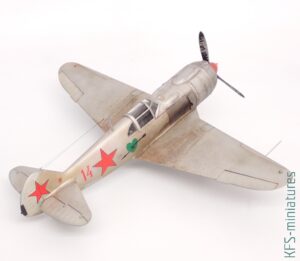 1/72 Lavochkin La-5 Late Version - Budowa cz.2