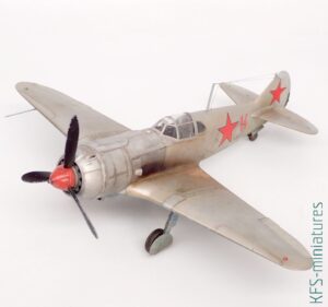 1/72 Lavochkin La-5 Late Version - Budowa cz.2