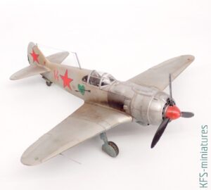 1/72 Lavochkin La-5 Late Version - Budowa cz.2