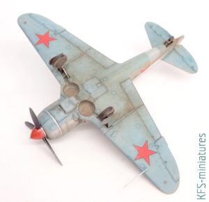 1/72 Lavochkin La-5 Late Version - Budowa cz.2