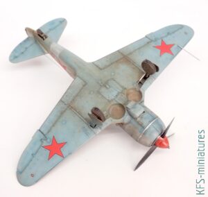 1/72 Lavochkin La-5 Late Version - Budowa cz.2