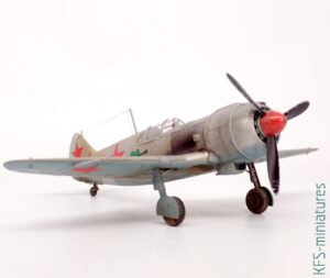 1/72 Lavochkin La-5 Late Version - Budowa cz.2