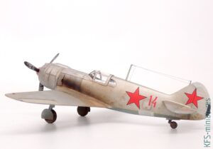 1/72 Lavochkin La-5 Late Version - Budowa cz.2