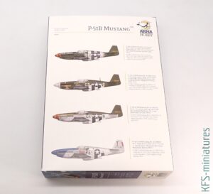 1/72 P-51B Mustang - Arma Hobby