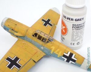 1/72 Bf 109F-4 - Eduard - Budowa cz.2