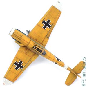 1/72 Bf 109F-4 - Eduard - Budowa cz.2