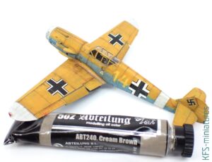 1/72 Bf 109F-4 - Eduard - Budowa cz.2