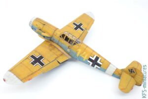 1/72 Bf 109F-4 - Eduard - Budowa cz.2