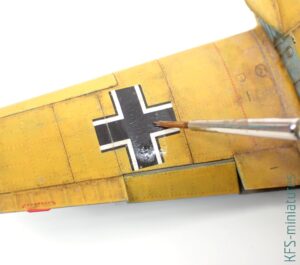 1/72 Bf 109F-4 - Eduard - Budowa cz.2