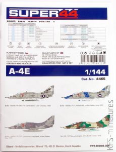 1/144 A-4E - Super44 - Eduard