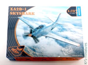 1/72 XA2D-1 Skyshark - Clear Prop Models