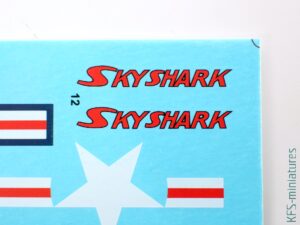 1/72 XA2D-1 Skyshark - Clear Prop Models