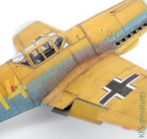 1/72 Bf 109F-4 - Eduard - Budowa cz.2