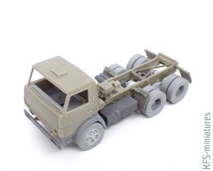 1/72 KamAZ - Budowa