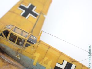 1/72 Bf 109F-4 - Eduard - Budowa cz.2