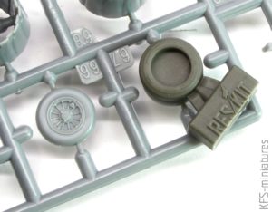 1/48 AIDC IDF F-CK-1 (A/B/C/D) Wheels Set - Reskit