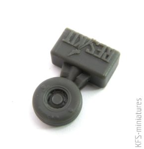 1/48 AIDC IDF F-CK-1 (A/B/C/D) Wheels Set - Reskit