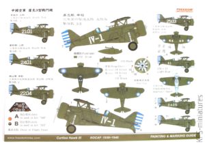 1/48 ROCAF Curtis Hawk III - Freedom Model Kits