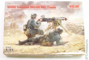 1/35 German MG08 Machine Gun Team - ICM