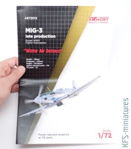 1/72 MiG-3 Late Production - "Winter Air Defence" - Armory 1/72 MiG-3 Late Production - "Winter Air Defence" - Armory