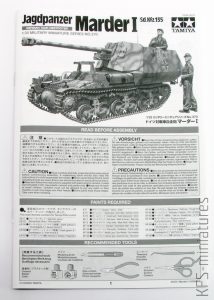 1/35 Marder I (Sd. Kfz. 135) - Tamiya