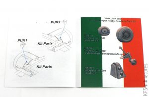 1/48 Reggiane Re.2000 - Dodatki