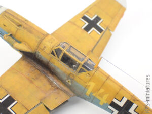 1/72 Bf 109F-4 - Eduard - Budowa cz.2