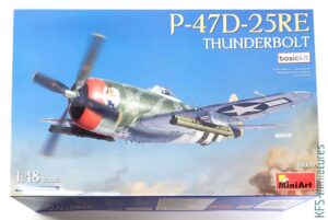 1/48 P-47D-25RE Thunderbolt - Basic Kit - MiniArt