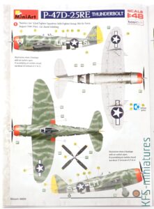 1/48 P-47D-25RE Thunderbolt - Basic Kit - MiniArt