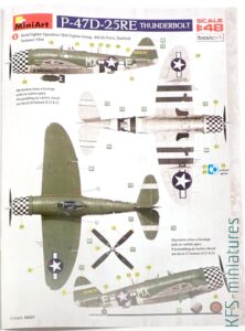 1/48 P-47D-25RE Thunderbolt - Basic Kit - MiniArt